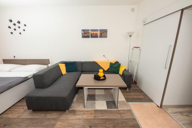 Izba Apartmán s vlastným vchodom v Mgr. Dominika Ružbaská – spálňa